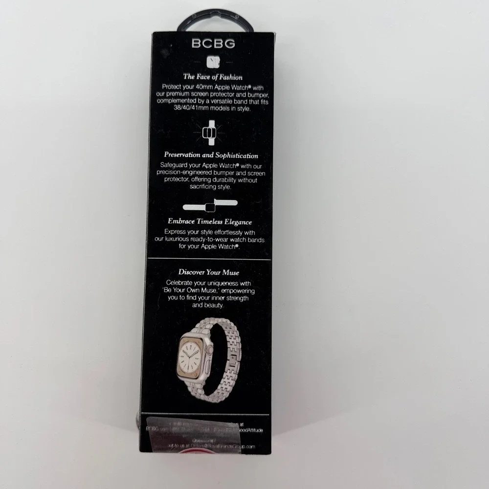 Apple Watch Band with Bumper & Screen Protector – 38/40/41mm – New in box